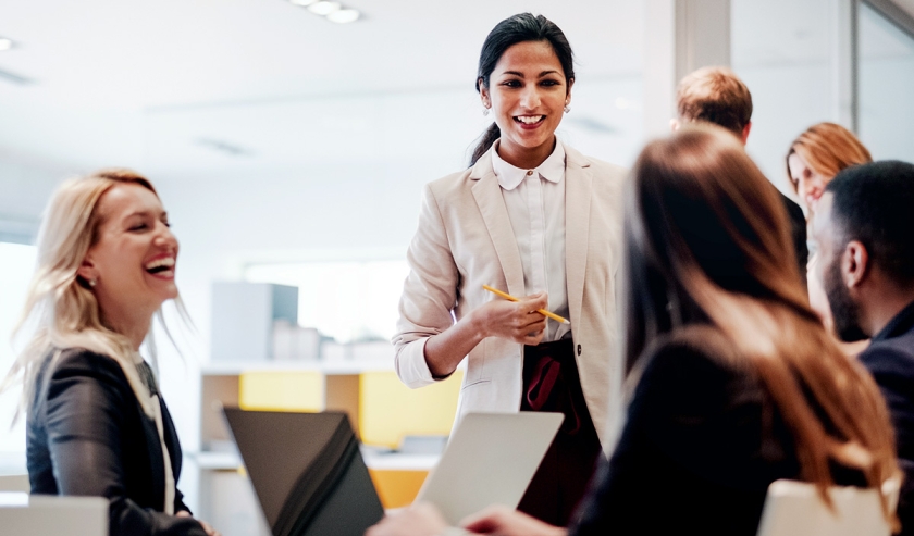 Business people working in the office