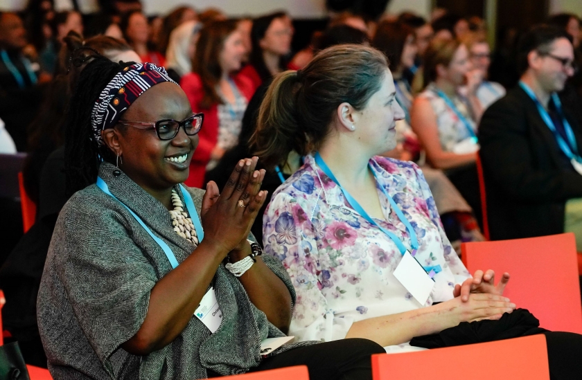 Audience enjoying a session at EIS2023
