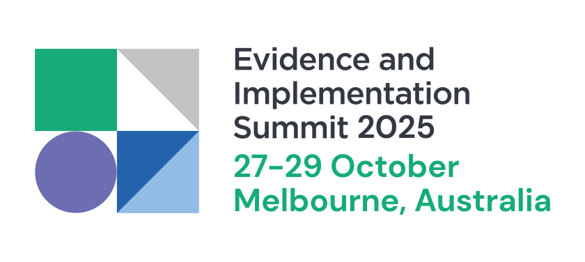 Evidence and Implementation Summit 2025 logo