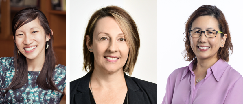Dr Jean Liu, Dr Melinda Polimeni and Dr Cheryl Seah (from left to right)
